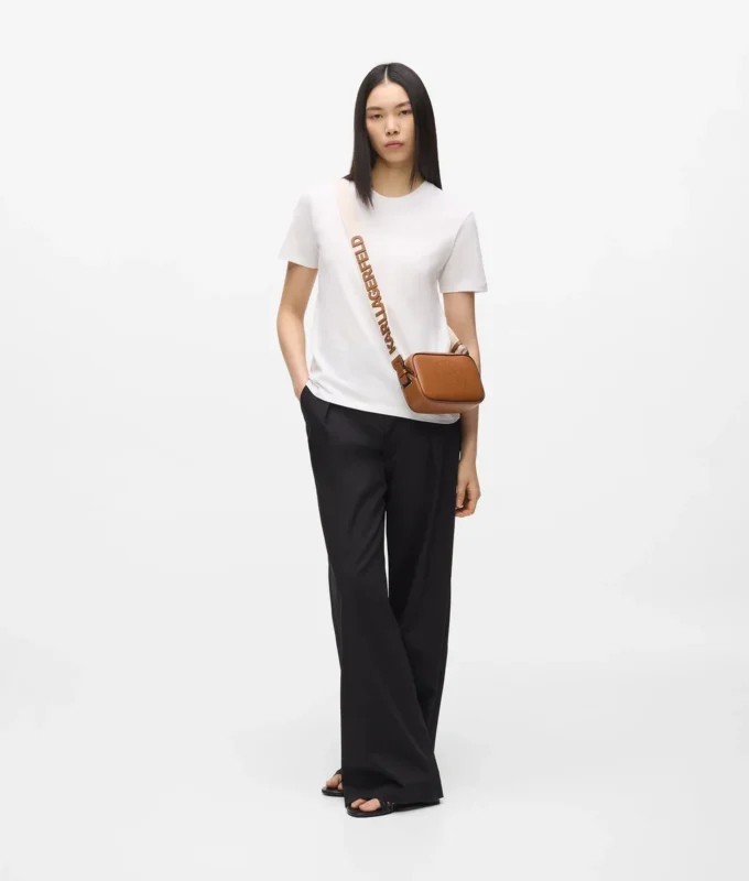 K/CIRCLE PERFORATED CROSSBODY BAG K/CIRCLE PERFORATED CROSSBODY BAG