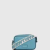K/CIRCLE PERFORATED CROSSBODY BAG