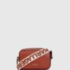 K/CIRCLE PERFORATED CROSSBODY BAG