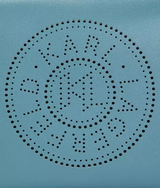 K/CIRCLE PERFORATED CROSSBODY BAG