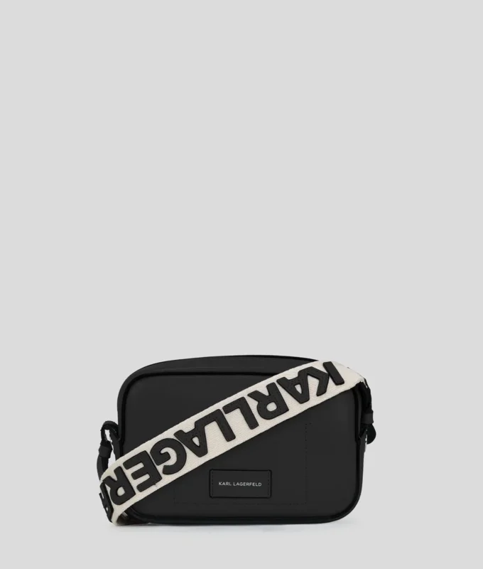 K/CIRCLE PERFORATED CROSSBODY BAG K/CIRCLE PERFORATED CROSSBODY BAG