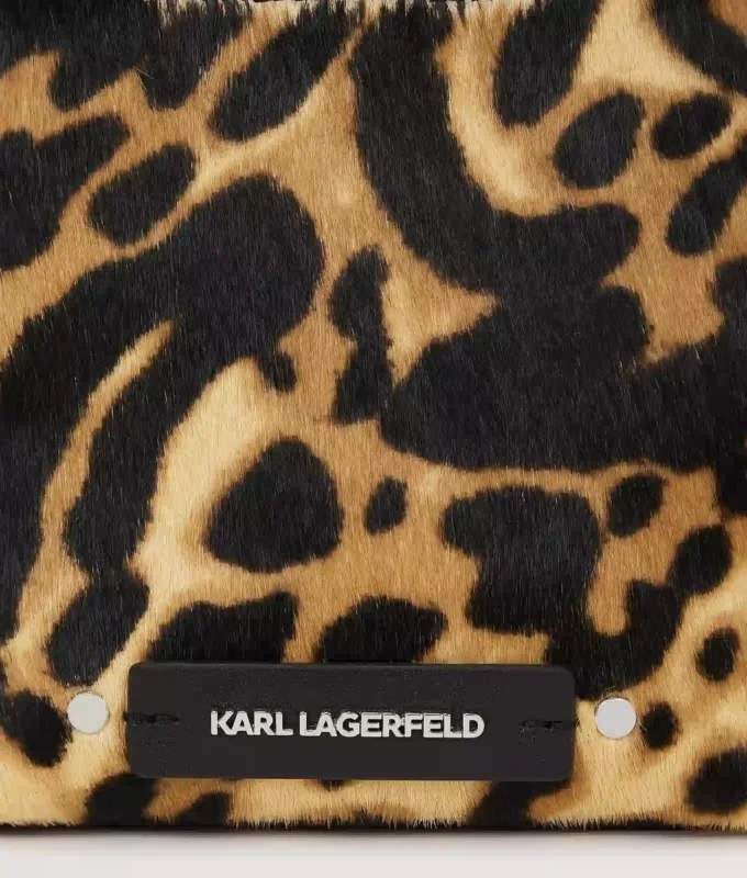 K/Hardware mini taška s leopardím potiskem K/Hardware mini taška s leopardím potiskem