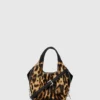 K/Hardware mini taška s leopardím potiskem K/Hardware mini taška s leopardím potiskem