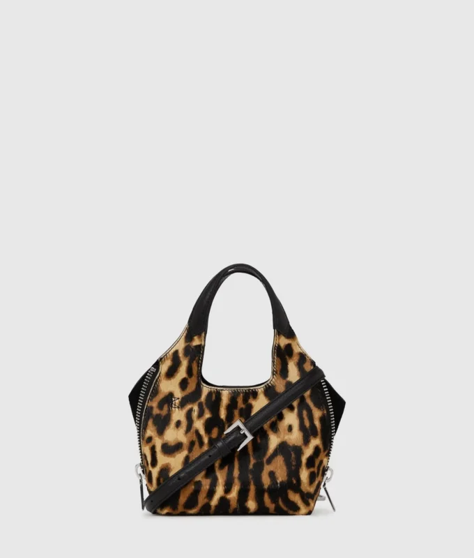 K/Hardware mini taška s leopardím potiskem K/Hardware mini taška s leopardím potiskem