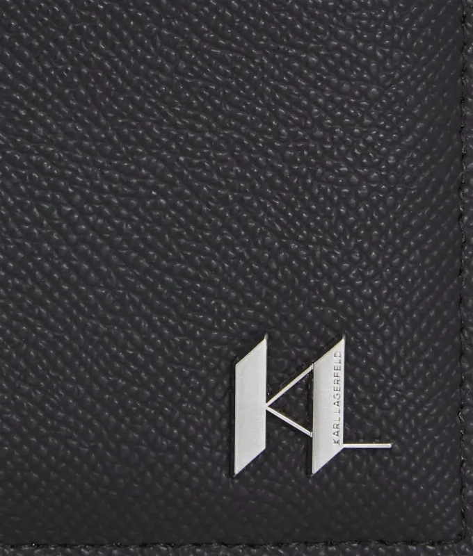 K/Kožená peněženka s monogramem K/Kožená peněženka s monogramem
