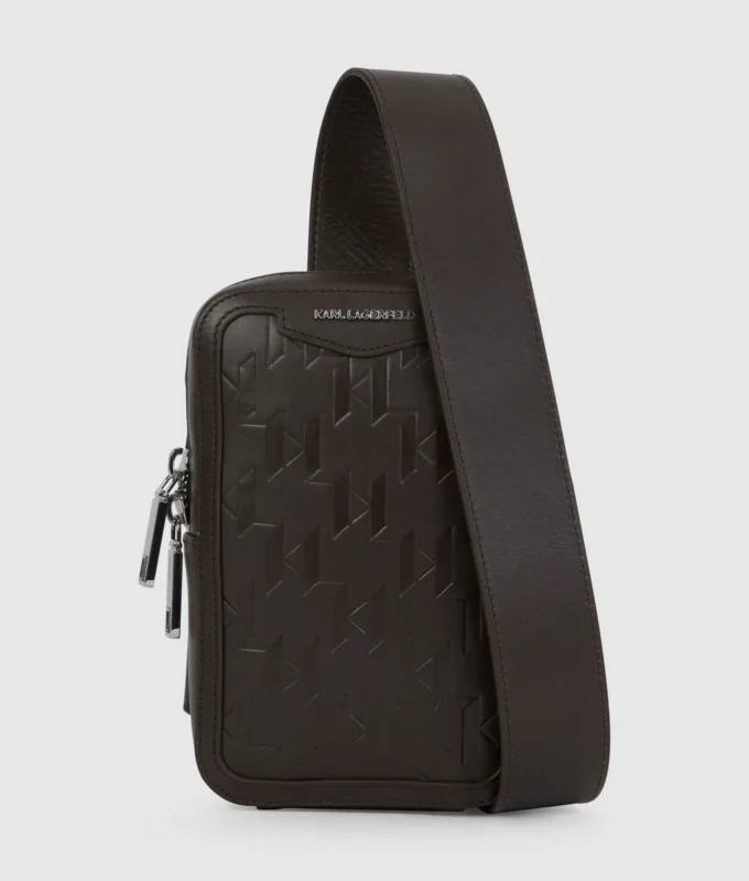 K/LOOM LEATHER SMALL SLING BAG