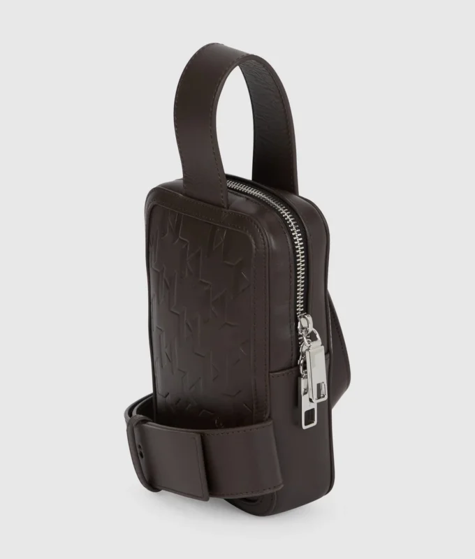 K/LOOM LEATHER SMALL SLING BAG