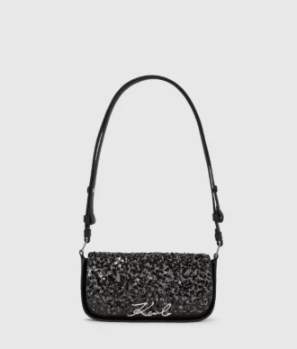 K/Signature crossbody taška s flitry K/Signature crossbody taška s flitry