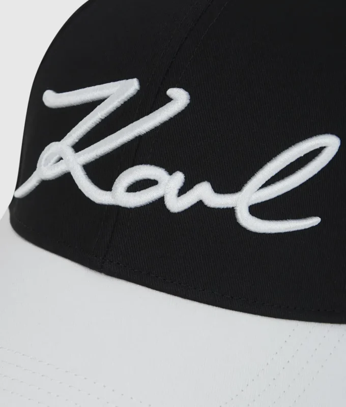K/Signature čepice s kontrastním kšiltem K/Signature čepice s kontrastním kšiltem