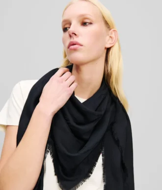 K/SIGNATURE JACQUARD SCARF