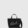 K/Signature mini shopper s kamínky K/Signature mini shopper s kamínky