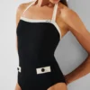 K/SIGNATURE MONOCHROME SWIMSUIT