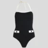 K/SIGNATURE MONOCHROME SWIMSUIT