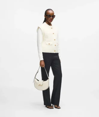 K/Signature moon bag