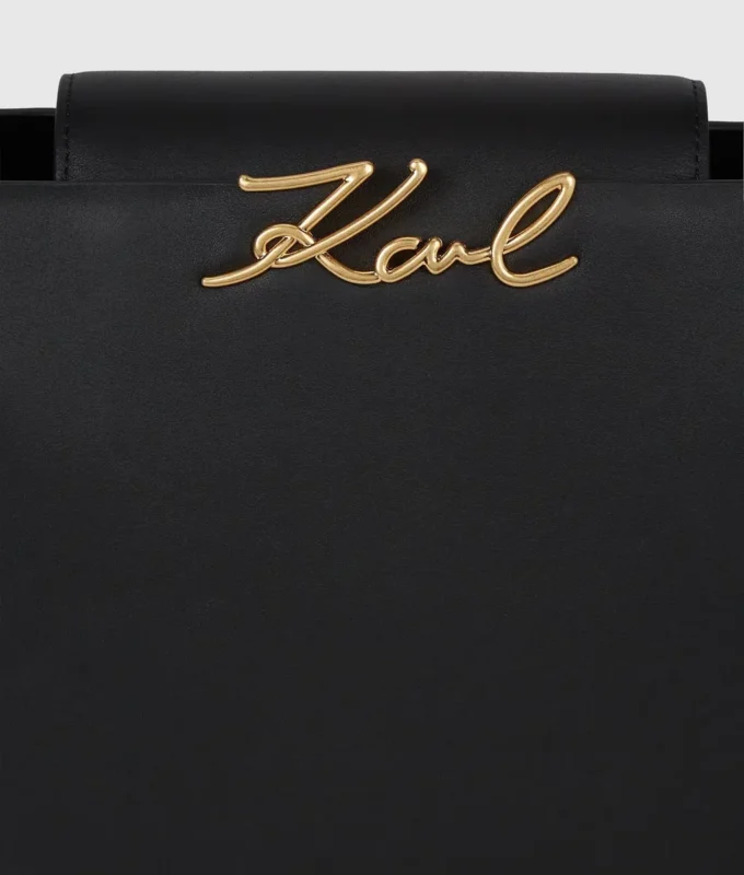 K/Signature střední taška s horním uchem K/Signature střední taška s horním uchem