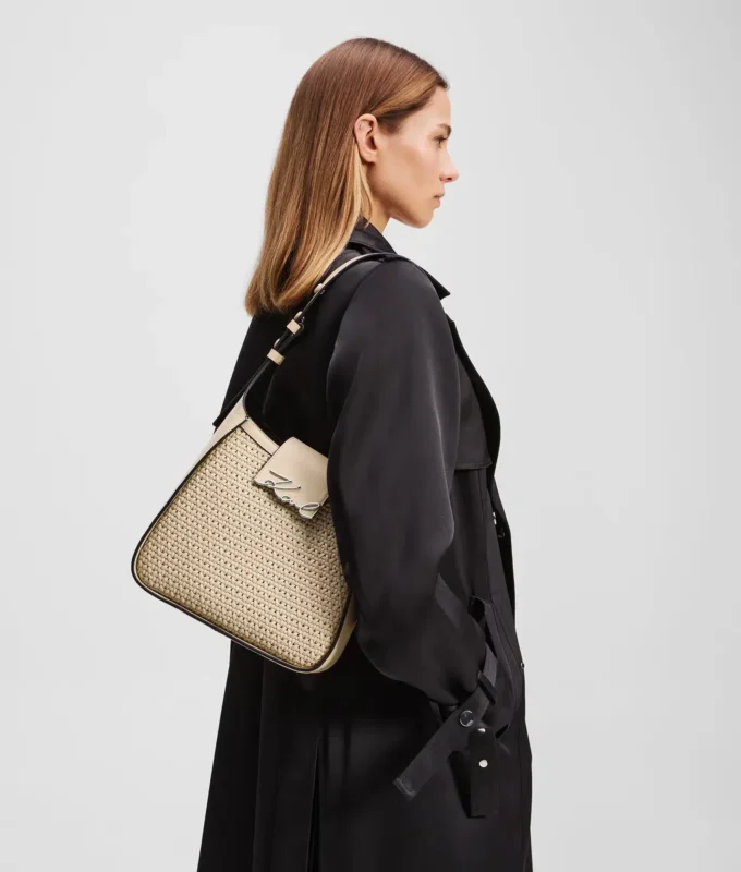 K/SIGNATURE TKANÁ HOBO TAŠKA K/SIGNATURE TKANÁ HOBO TAŠKA