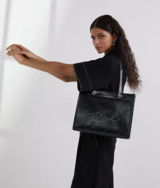 K/SKUARE MEDIUM STUDDED TOTE BAG K/SKUARE MEDIUM STUDDED TOTE BAG