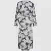 Kaftan s potiskem vějířů