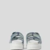 KAPRI DENIM RHINESTONE SANDALS