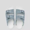KAPRI DENIM RHINESTONE SANDALS