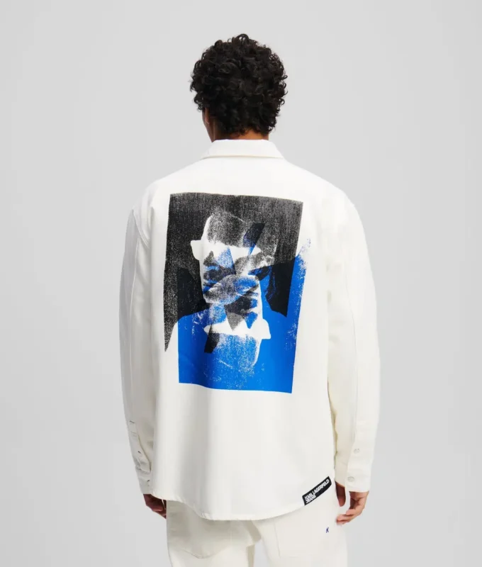 KARL PRINT DENIMOVÁ KOŠILE KARL PRINT DENIMOVÁ KOŠILE