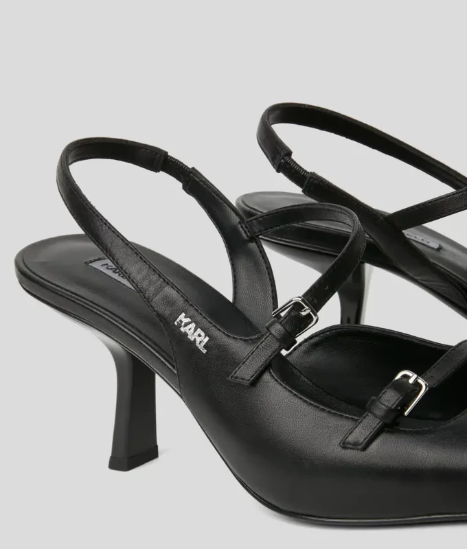KARMEL STRAP SLINGBACKS