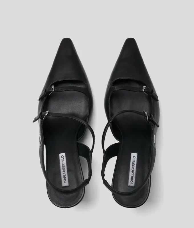 KARMEL STRAP SLINGBACKS