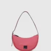 KLJ BOX LOGO SOFT HALF-MOON SHOULDER BAG KLJ BOX LOGO SOFT HALF-MOON SHOULDER BAG