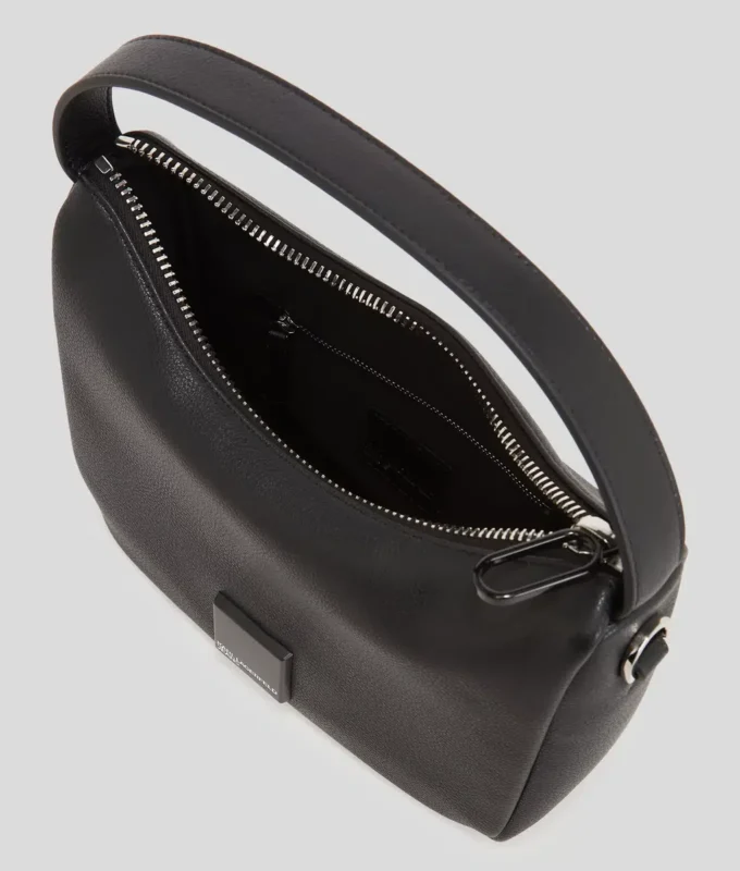 KLJ BOX LOGO SOFT MINI HOBO BAG KLJ BOX LOGO SOFT MINI HOBO BAG