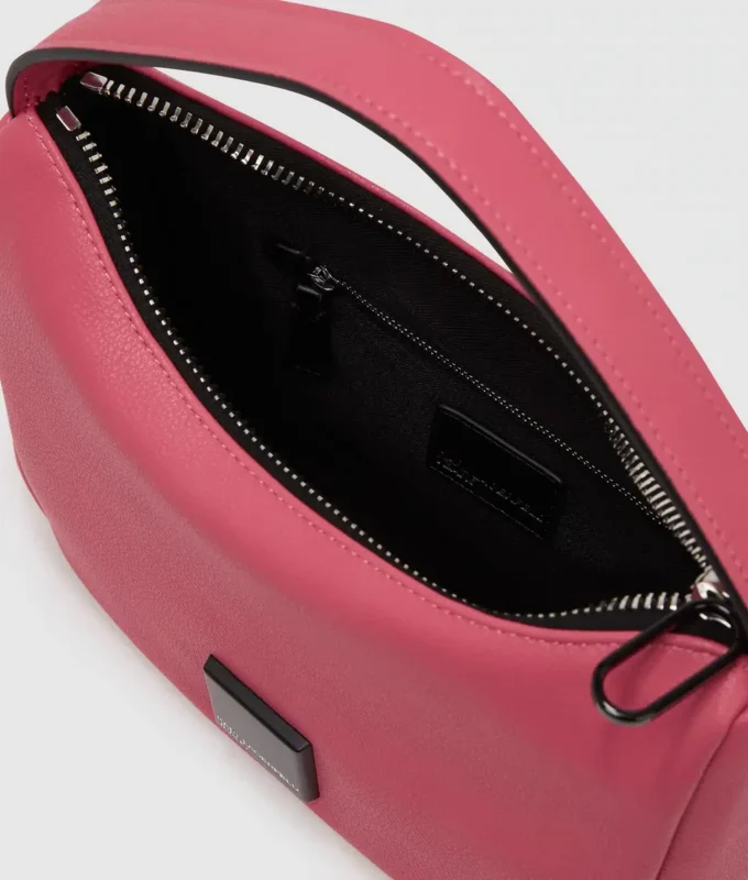 KLJ BOX LOGO SOFT MINI HOBO BAG KLJ BOX LOGO SOFT MINI HOBO BAG