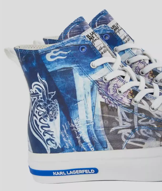 KLJ X ATELIER RESERVÉ VULC HIGH-TOP SNEAKERS