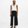 Kontrastní culottes s lemováním
