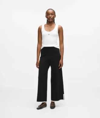 Kontrastní culottes s lemováním Kontrastní culottes s lemováním