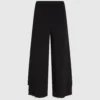 Kontrastní culottes s lemováním