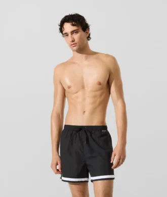 Kontrastní lemované boardshorts
