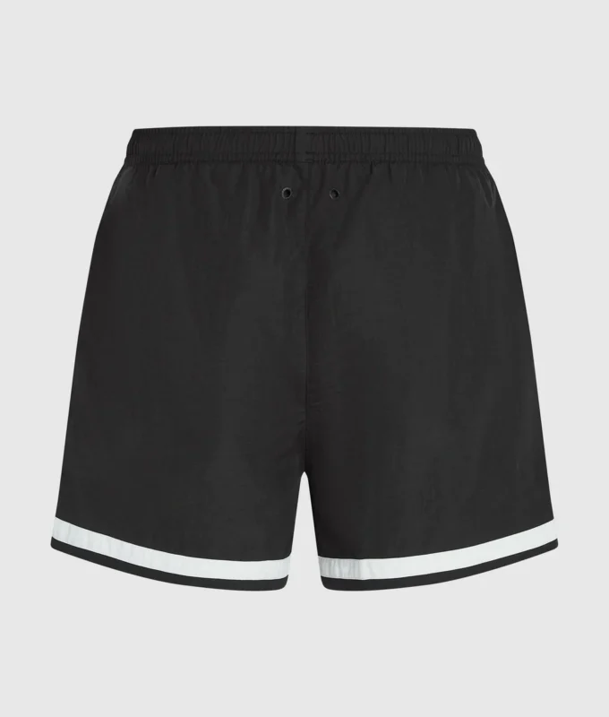 Kontrastní lemované boardshorts Kontrastní lemované boardshorts