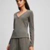 LOGO RIBBED PAJAMA SET LOGO RIBBED PAJAMA SET