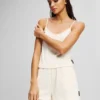 LOGO RIBBED SHORT PAJAMA SET LOGO RIBBED SHORT PAJAMA SET