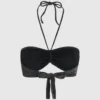 Metalická bandeau bikiny