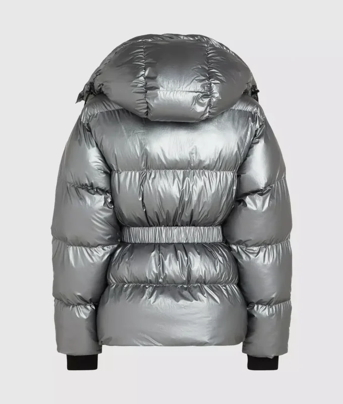 Metalická péřová bunda Metalická péřová bunda