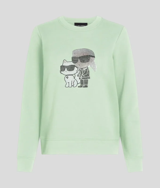 MIKINA RHINESTONE IKON KARL & CHOUPETTE