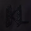 Mikina s monogramem a flitry