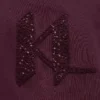 Mikina s monogramem a flitry