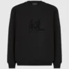 Mikina s monogramem a flitry