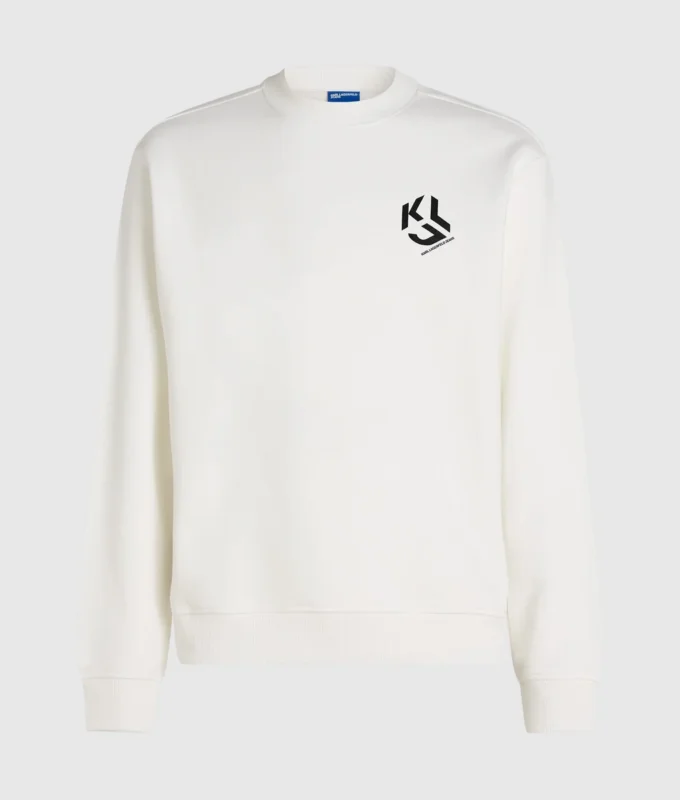Mikina s monogramovou nášivkou Mikina s monogramovou nášivkou