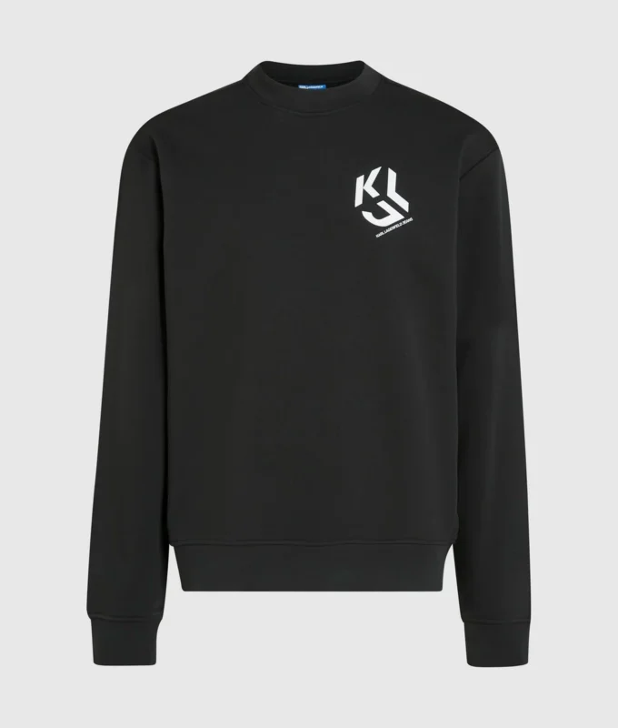 Mikina s monogramovou nášivkou Mikina s monogramovou nášivkou