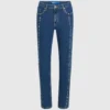 Mom jeans s cvočky Mom jeans s cvočky