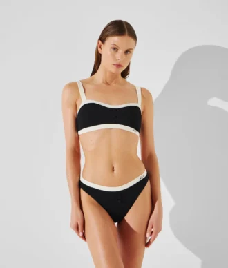 MONOCHROMATICKÁ BANDEAU BIKINI TOP MONOCHROMATICKÁ BANDEAU BIKINI TOP