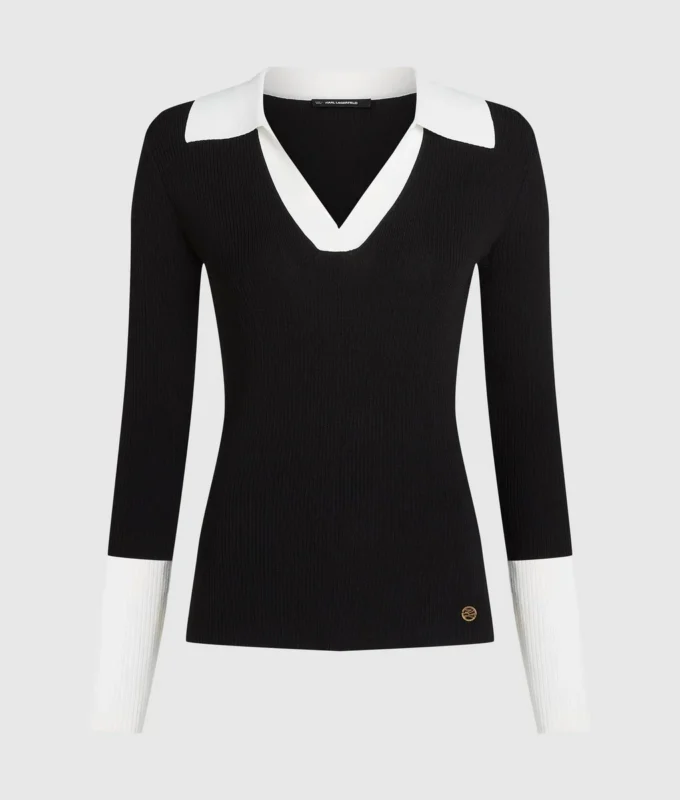 Monochromatické polo tričko Monochromatické polo tričko