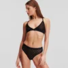 MONOGRAM MESH MID-RISE BRIEF
